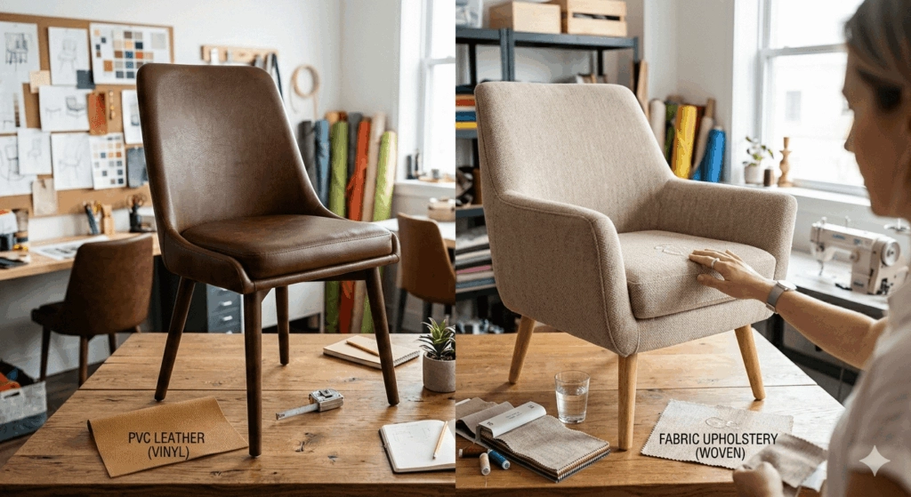 PVC Leather vs. Fabric Upholstery: Which Is Better for Your Project?