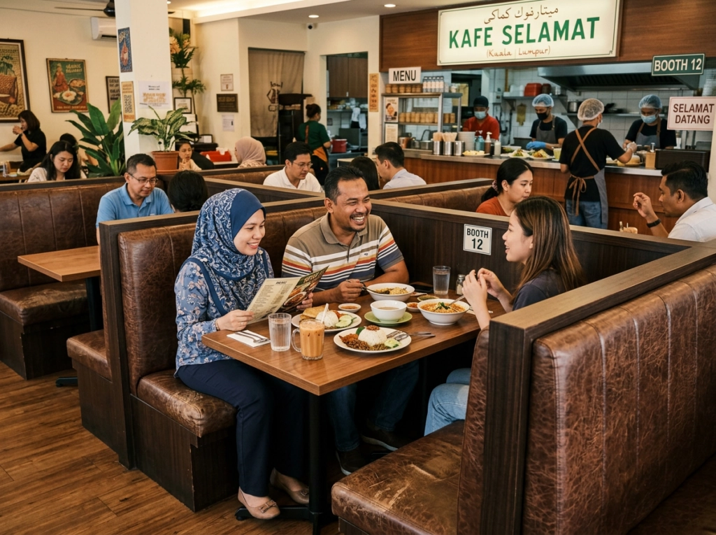 Firefly Gemini Flash create an realistic image with ratio 4 3 pvc leather in commercial use in malaysia 590585